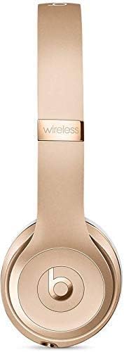 Beats by Dr. Dre - Beats Solo3 Wireless On-Ear Headphones - (Matte Gold) (Renewed)
