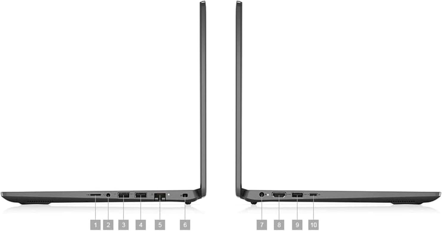 Dell Latitude 3410 Business Laptop, Intel Core i5-10210U, 16GB RAM, 512GB SSD, 14' HD, CAM, Windows 11 Pro (Renewed)