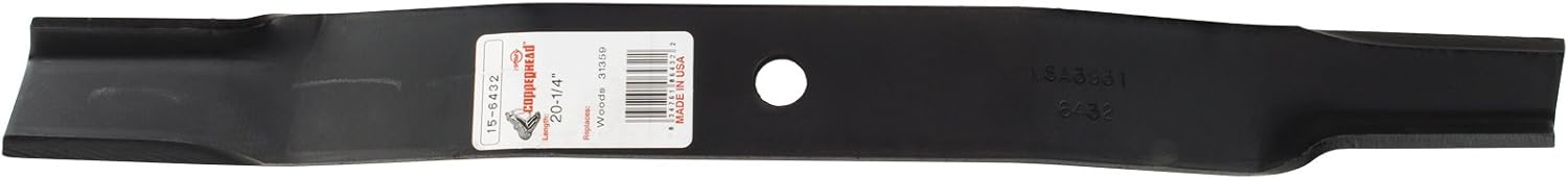 Rotary Lawn Mower Blade Fits Woods Models RM59 RM500 L59 F35 For 60 Deck High Lift Blade With Left Hand Cut