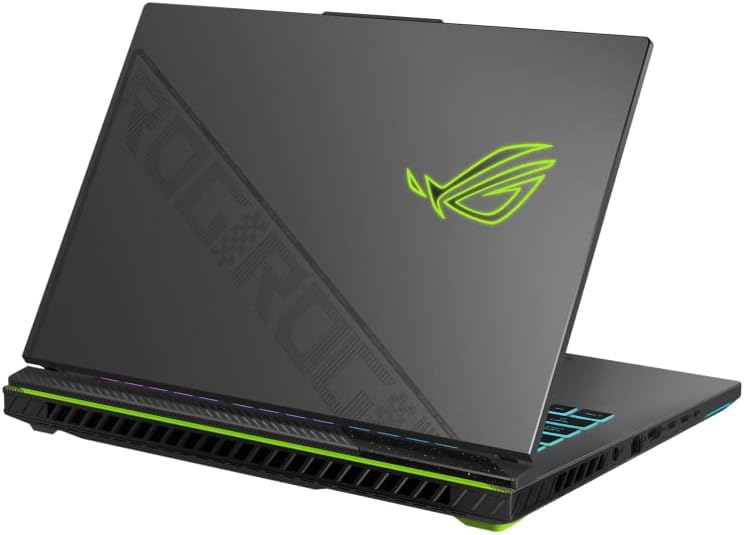 ASUS ROG Strix G16 Gaming Laptop, 16' 1920 x 1200 165Hz, Core i7-13650HX 14-Core, NVIDIA GeForce RTX 4060 8GB, 16GB DDR5, 1TB SSD, Windows 11 Home, RGB Backlit Keyboard, Thunderbolt 4, Gray