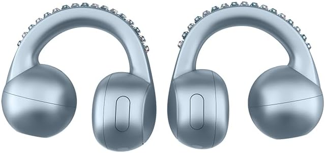 Motorola Moto Buds Loop with Sound by Bose with Crystals by Swarovski® - (Ice Melt Blue)