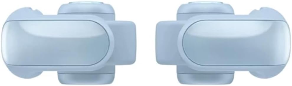 Bose Ultra Open Bluetooth Earbuds, True Wireless Earbuds with OpenAudio for Awareness, Clip On Design for Comfort, Immersive Audio, Up to 48 Hrs of Playtime + 20W Wall Charger (Moonstone Blue)