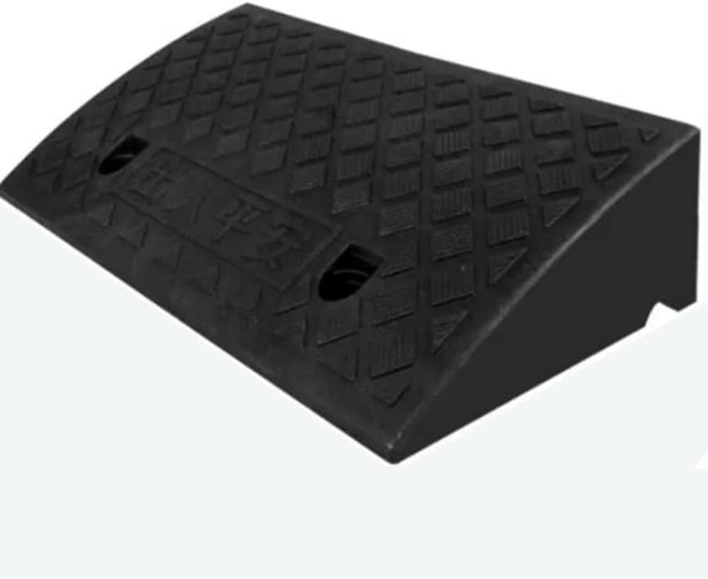 Curb Ramp Lightweight Kerb Ramps, Threshold Ramp Portable 3' - 9' High Driveway Curb Ramps, Driveway Ramp Plastic Wheelchair Ramp for Driveway (Color : B, Size : 50cmx50cmx19cm)