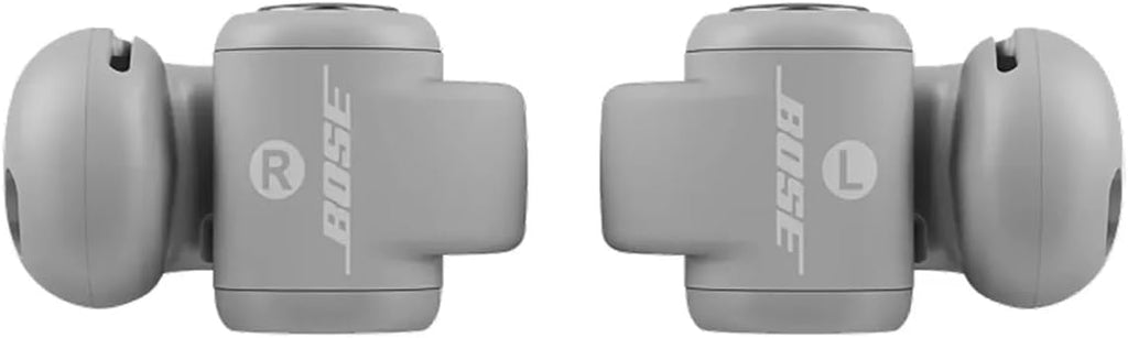 Bose Ultra Open Bluetooth Earbuds, True Wireless Earbuds with OpenAudio for Awareness, Clip On Design for Comfort, Immersive Audio, Up to 48 Hrs of Playtime + 20W Wall Charger (Moonlight Gray)