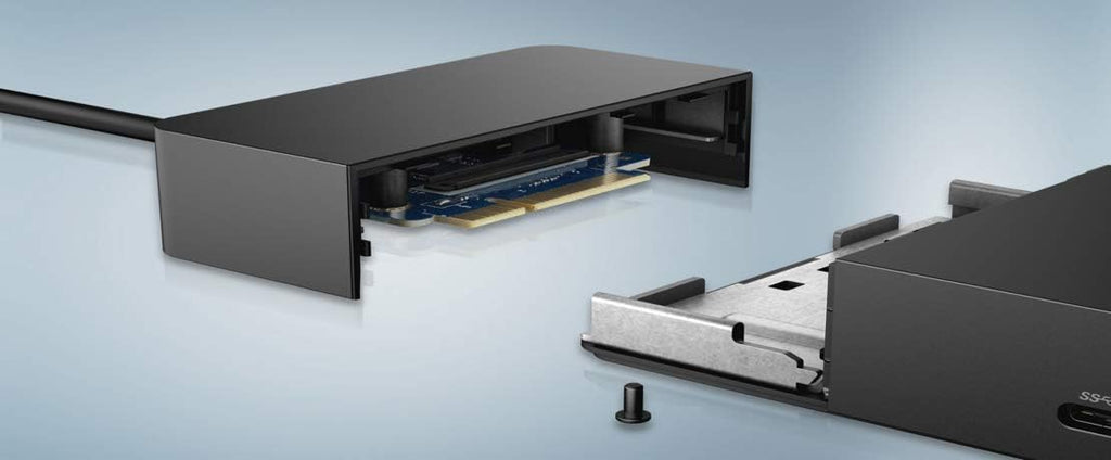 Dell WD19 180W Docking Station (130W Power Delivery) USB-C, HDMI, Dual DisplayPort, Black (KXFHC 0KXFHC 210-ARIQ)