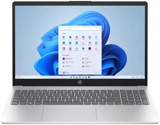 HP 2025 Laptop | 15t-fd100 | 15.6' 1920x1080 Touch IPS | Intel-10 Core 7 150U | 64GB DDR4 | 4TB SSD | Windows 11 Pro | Wi-Fi 6 - Bluetooth 5.3 - Backlit Keyboard - 1080p FHD Camera - Diamond White