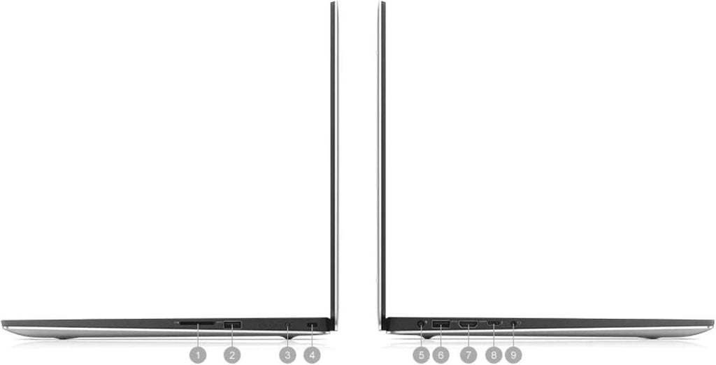 Dell XPS 15 7590-15.6' 4K - i7-9750H - NVIDIA GTX 1650-16GB - 512GB SSD - Silver (Renewed)