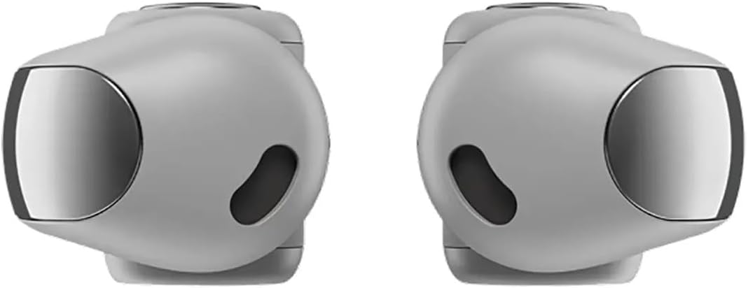 Bose Ultra Open Bluetooth Earbuds, True Wireless Earbuds with OpenAudio for Awareness, Clip On Design for Comfort, Immersive Audio, Up to 48 Hrs of Playtime + 20W Wall Charger (Moonlight Gray)