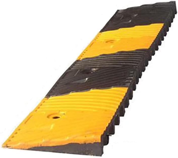 Portable Threshold Ramp with Slip-Surface 98X16X3.5Cm Rubber Curb Ramp for Home, Wheelchair, Scooter,Steps Utility Mobility Access Ramp