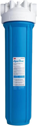 3M Aqua-Pure AP800 Series Whole House Filter Housing AP802B, 5639202, Large Diameter, Blue Sump, 20 in, 1' NPT