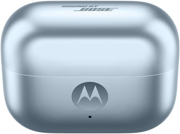 Motorola Moto Buds Loop with Sound by Bose with Crystals by Swarovski® - (Ice Melt Blue)