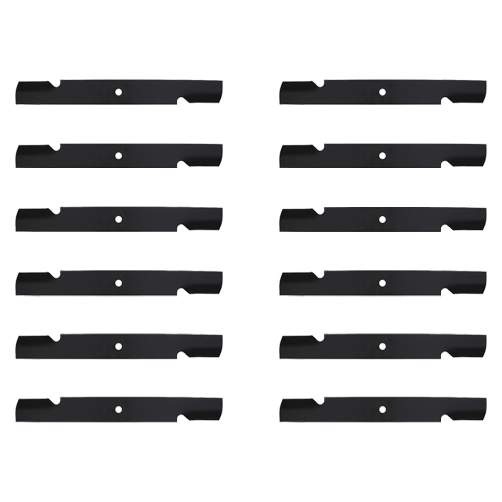 Set of 12 Lawn Mower Blades for Scag Zero Turn fits 61' Deck Replaces 482879
