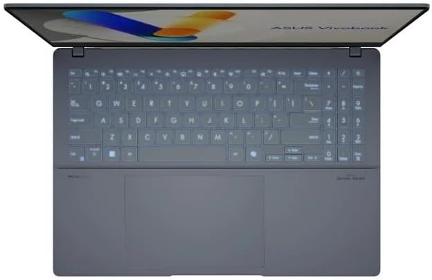ASUS Vivobook S 15 S5506MA Laptop 2024, 15.6'' 3K, Intel Ultra 7 155H 16-Core, ARC Graphics, 16GB 1TB SSD, Backlit Keyboard, Thunderbolt 4, Wi-Fi 6E, Card Reader, Win11 Home, COU 32GB USB, Mist Blue