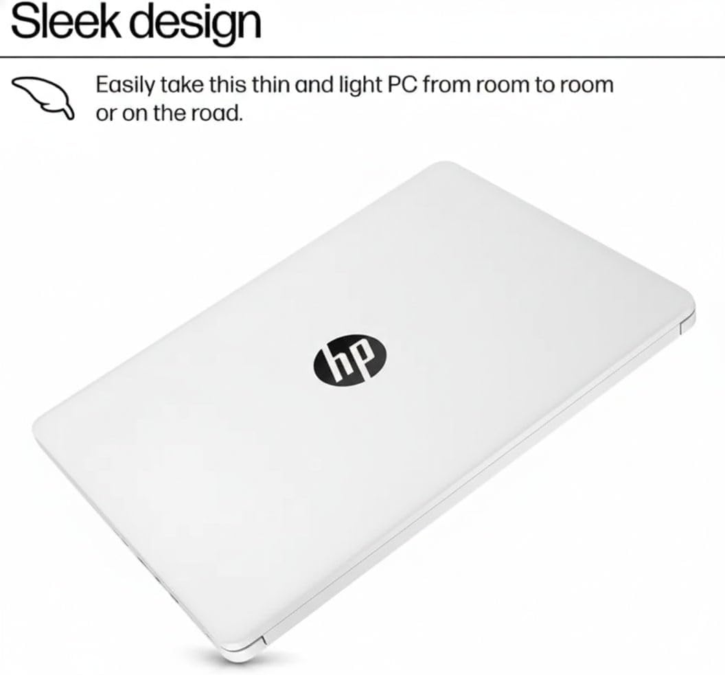 HP Latest Ultrabook Laptop with Copilot AI - 1.7TB Storage - 16GB RAM - Intel Core | Anti-Glare Display, Microsoft Office 365 Included, 1TB OneDrive + 512GB External + 192GB SSD, Windows 11 no Mouse