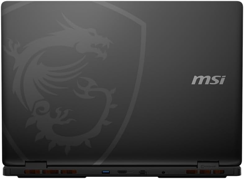 msi Crosshair Gaming Laptop: 18' WQXGA 2560x1600 240Hz • Intel Core Ultra 9 275HX • 64 GB DDR5 SDRAM • 8 TB NVMe SSD • W11P • Wi-Fi 6E Numeric Keypad Thunderbolt 4 • NVIDIA GeForce RTX 5070