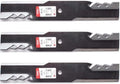 396-726 Oregon G6 Gator Lawn Mower Blade 3Pack 52inch Compatible with Gravely ZT XL 52, ZT X 52-918015, 918011,32022, 32022A, 32022HD, WM132022,10715, 11633, 539100341, 539105712,1-303495