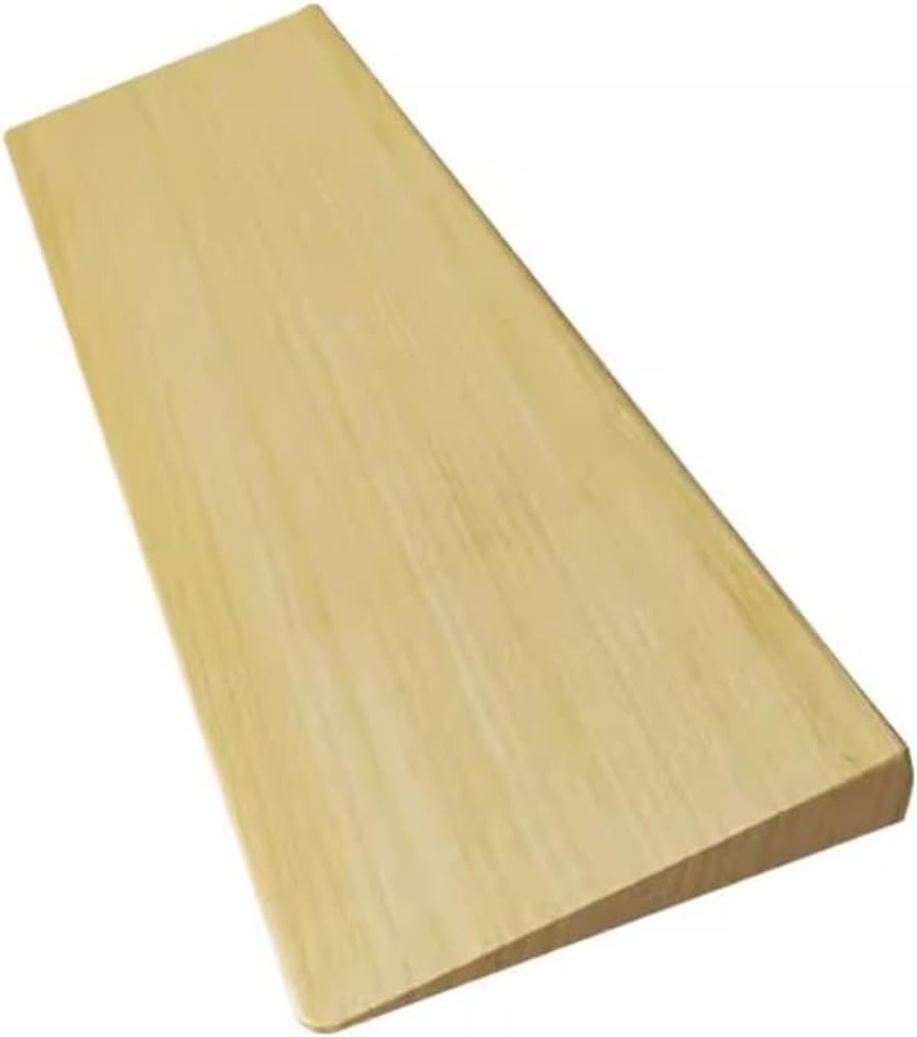 Wood Threshold Ramps Portable Solid Wood Curb Ramp Lightweight Door Step Ramp 1Cm 1.5Cm 2Cm 2.5Cm 3Cm 3.5Cm Rise Access Ramps/18 * 70 * 3.5Cm (Size : 18 * 60 * 3.5Cm)
