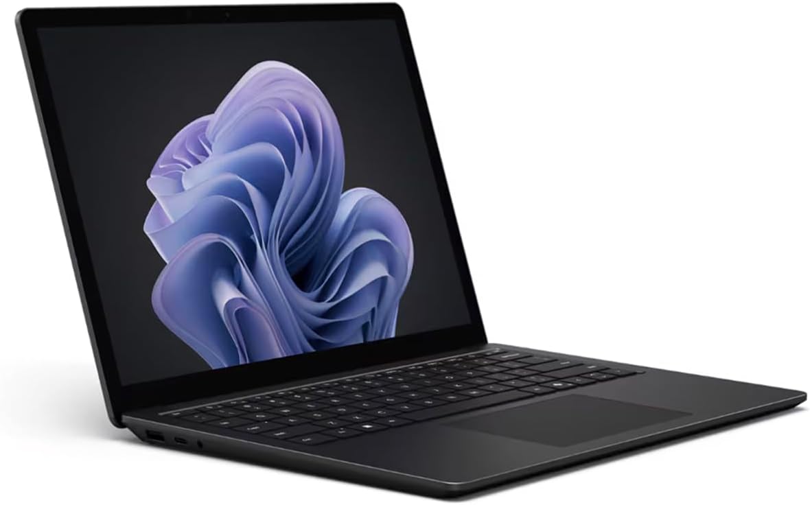 Microsoft Surface Laptop 6 15' Touchscreen Notebook - Intel Core Ultra 7-16 GB - 256 GB SSD - English Keyboard - Black