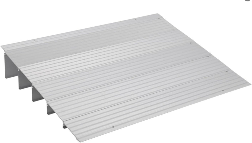 Threshold Ramps for Doorways, 5' Rise Portable Aluminum Wheelchair Door Entry Ramps for Doorways Stairs Home Steps