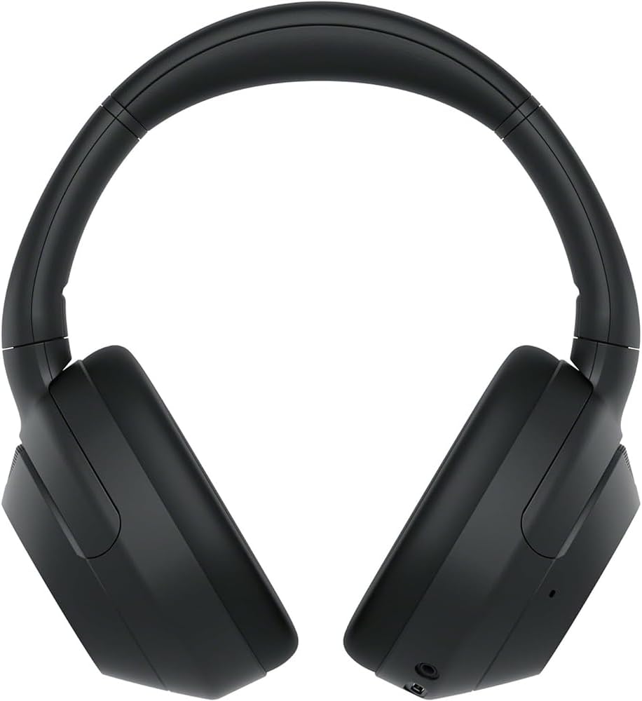 Sony WHULT900N/B ULT WEAR Wireless Noise Canceling Headphones - Black Bundle with 2 YR CPS Enhanced Protection Pack, Mizco Travelocity in-Ear Headphone, Deco Gear Hard Case and Type C Adapter