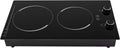 Double Induction Cooktop,Electric Cooktop,2 Burners Electric Stove Top with Knob Control,Built-in Radiant Stove with LED Display screen,9 Heating Level, Kid Safety Lock,Overheat Protection, 110V