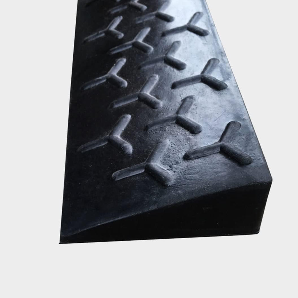 Nonslip Kerb Ramp Heavy Duty Curb Ramp Driveway, Portable Threshold Ramps, 110Cm Height, Threshold Ramps for Driveways for Cars, Bike Motorcycle Mobility(100 * 6 * 2Cm)