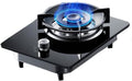 Gas Cooker 1 Burner,Kitchen Counter Top Stove,5.2KW High-fire Frying Pan,with Flameout Protection,for Natural Gas/liquefied Petroleum Gas(NG)