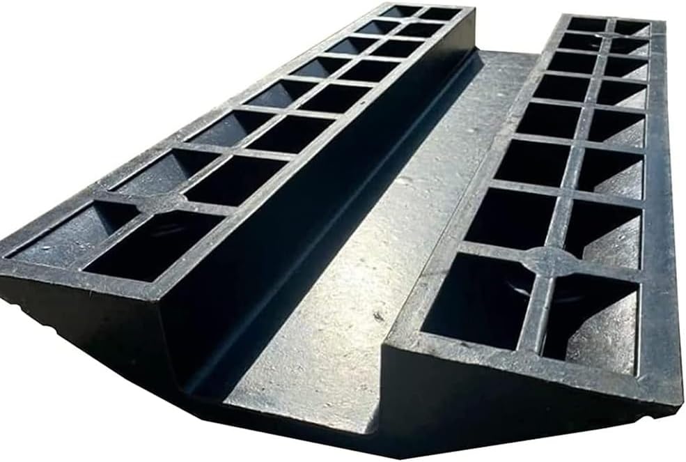 Wheelchair Ramp for Doorways, Rubber Bridge Threshold 3 Inch 4 Inch Rise Ramp for Home Motorcycle Factories Schools Driveways(80x40x8cm/31x16x3in)