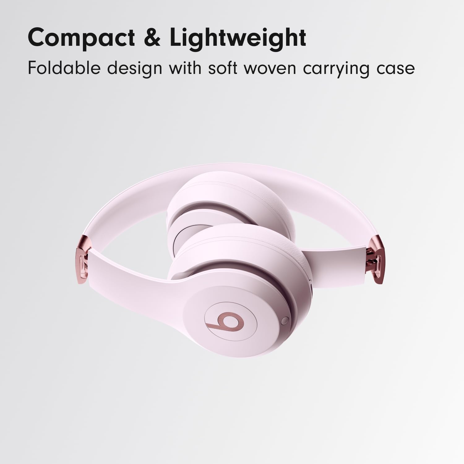 Beats Solo 4 Wireless Headphones with 20W Power Adapter - Cloud Pink