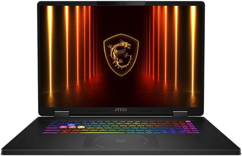 msi Crosshair Gaming Laptop: 18' WQXGA 2560x1600 240Hz • Intel Core Ultra 9 275HX • 48 GB DDR5 SDRAM • 4 TB NVMe SSD • W11P • Wi-Fi 6E Numeric Keypad Thunderbolt 4 • NVIDIA GeForce RTX 5070