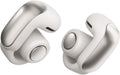 Bose Ultra Open Earbuds with Immersive Audio, Open Ear Wireless Clip on Earbuds for Comfort, OpenAudio for Awareness, Up to 48 Hours of Battery Life, White Smoke (Renewed)
