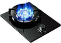Portable Gas Stove 1 Burner,5.2KW 9-Cavity High-fire Frying Pan,Accidental Flameout Protection Device,LPG/Natural Gas Kit(NG)