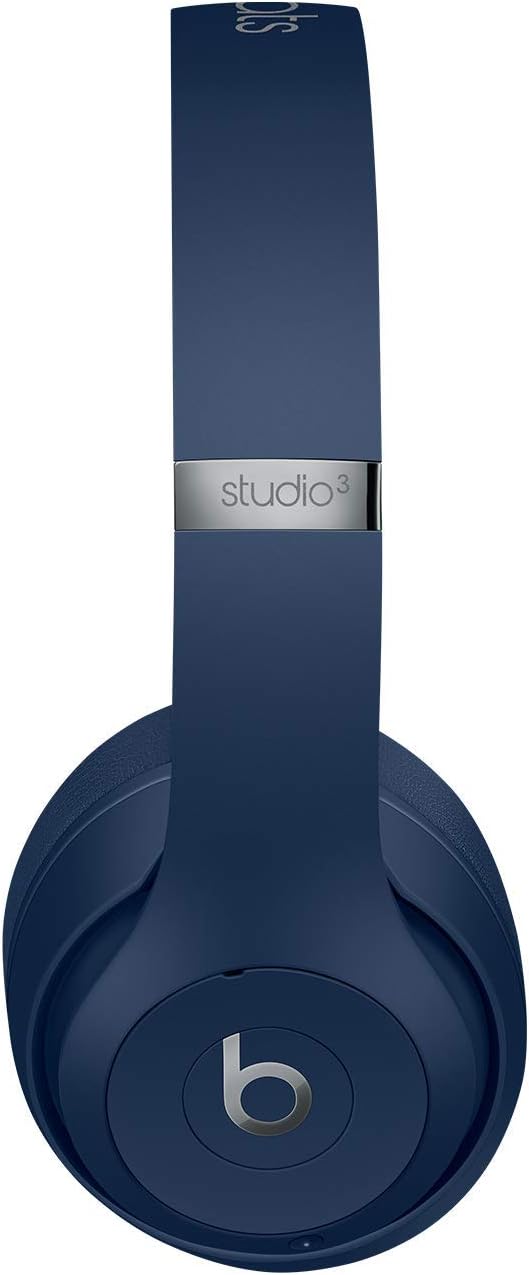 Beats Studio3 Wireless Bluetooth Headphones - Blue/Core (Renewed)