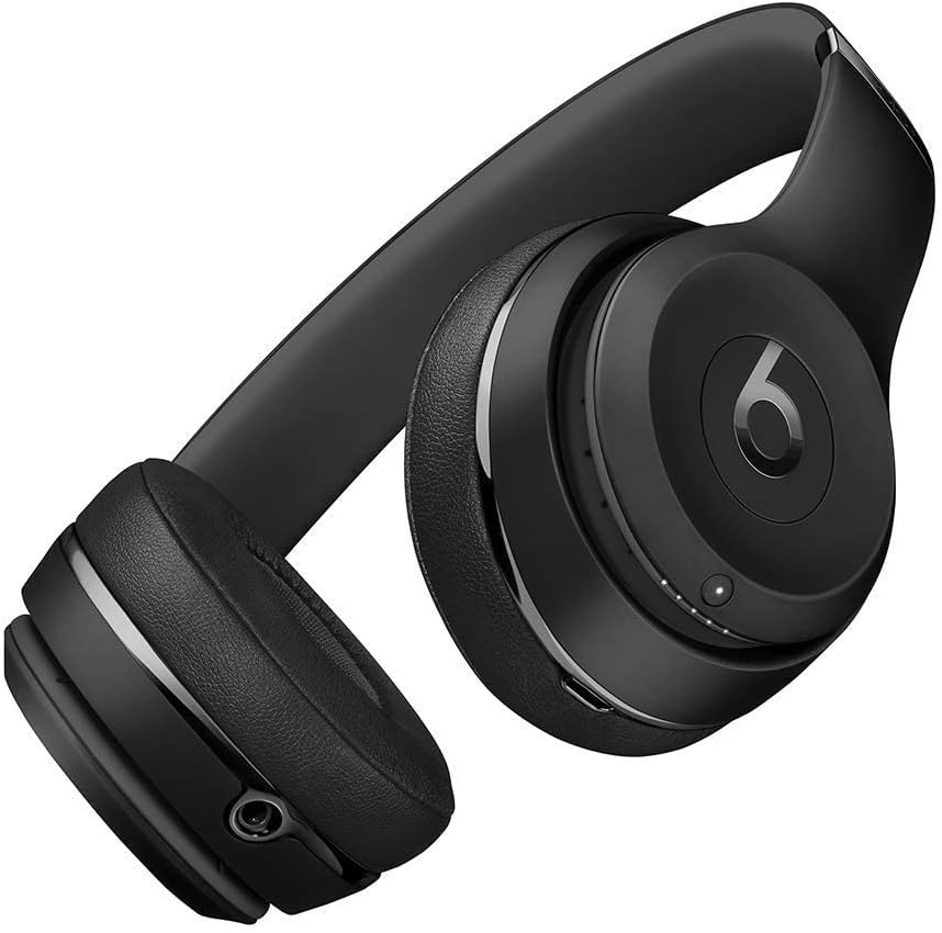 Beats by Dr. Dre Solo3 Wireless On-Ear Headphones - Black (Renewed Premium)