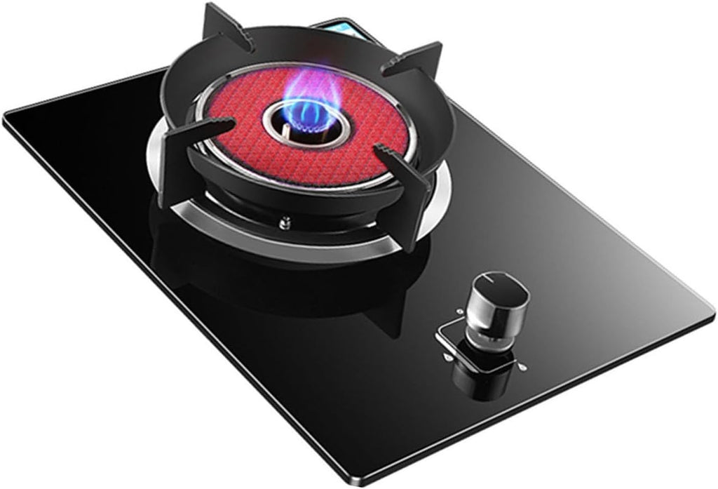 Gas Cooker,Energy 3.5kW Single Burner Gas Stove,Desktop/Embedded Dual-Use,for Food Stalls Family Restaurants(LPG)
