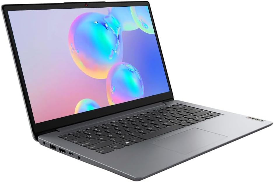 Lenovo Ideapad 1 14' Laptop - Celeron N4020 with 4GB Memory - Intel UHD Graphics - 128GB SSD - Cloud Gray