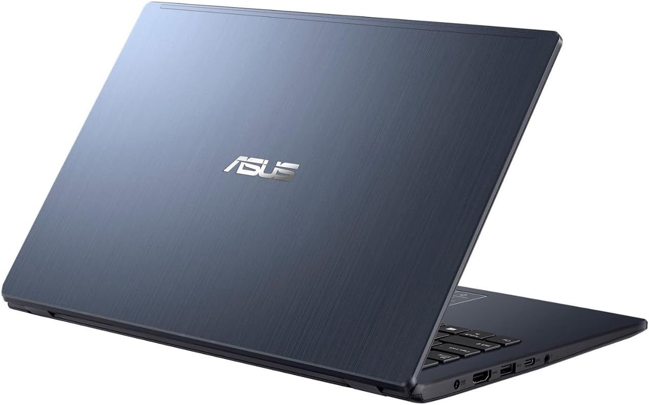 ASUS Laptop for Business & Student, 14' 1920x1080 FHD Display, Celeron N4500, 4GB RAM, 64GB eMMC + 128GB PCIe SSD, NumberPad, WiFi, USB-C, Fast Charge, HDMI, PDG HDMI Cable, Win 11 Home S, Star Black