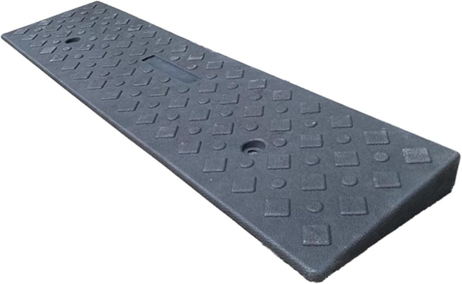 Curb Ramp, Strong Load-Bearing Capacity, Easy Installation, Threshold Ramp for Wheelchairs, Bikes, Sidewalk, Motorcycles(25 * 4cm/10 * 1.6in)