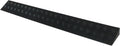 Portable Threshold Ramps, 39cm High, Indoor Curb Ramps, Nonslip Kerb Ramp for Threshold Wheelchair Scooter Sweeping Robot, Door Step Accessible Rise Channel Mat (Color : Svart, Size : 100x9x3.5cm/