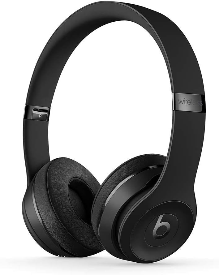 Beats by Dr. Dre Solo3 Wireless On-Ear Headphones - Black (Renewed Premium)