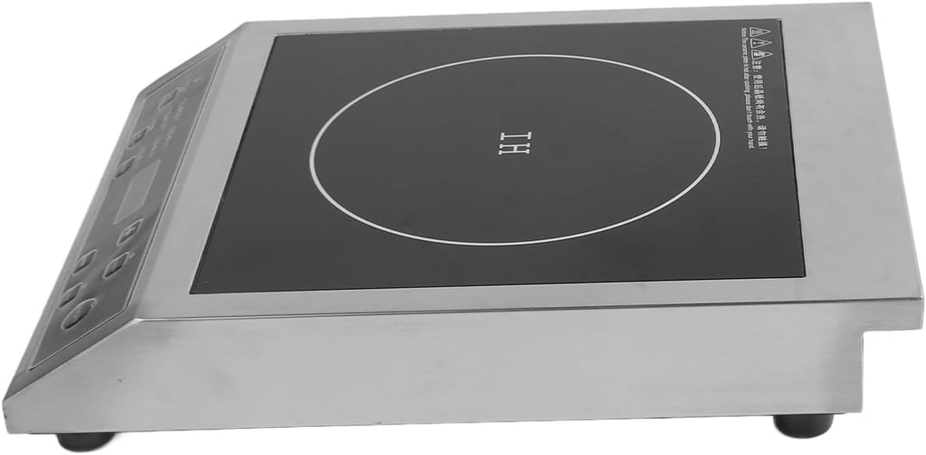 3500W Portable Induction Cooktop, Fast Heating Multifunctional Countertop Burner with Smart Touch Panel, for Cooking BBQ and Home Kitchen (US Plug 110V)
