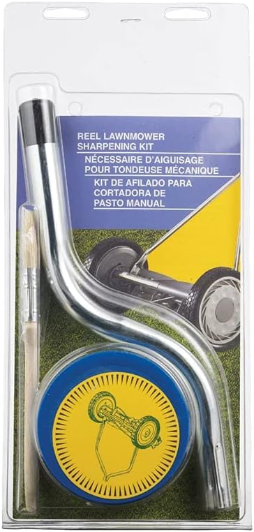 American Lawn Mower 14-Inch 5-Blade Push Reel Lawn Mower + Reel Lawn Mower Compound Sharpening Kit