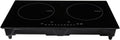 Happybuy Electric Cooktop, 2 Burners, 24'' Induction Stove Top, Built-in Magnetic Cooktop 1800W, 9 Heat Levels, LED Touch Control with Child Lock & Overheat Protection
