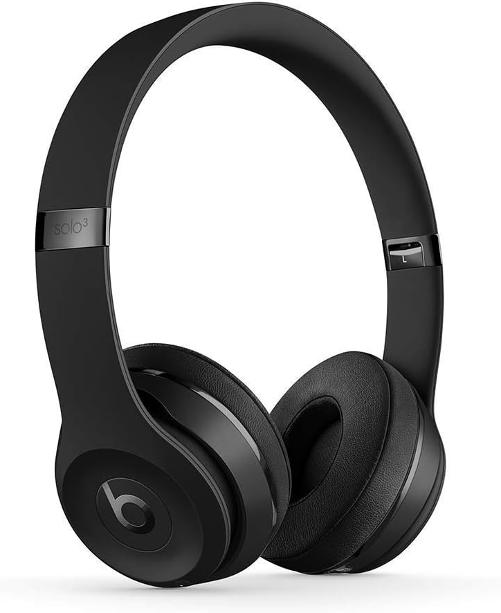 Beats by Dr. Dre Solo3 Wireless On-Ear Headphones - Black (Renewed Premium)