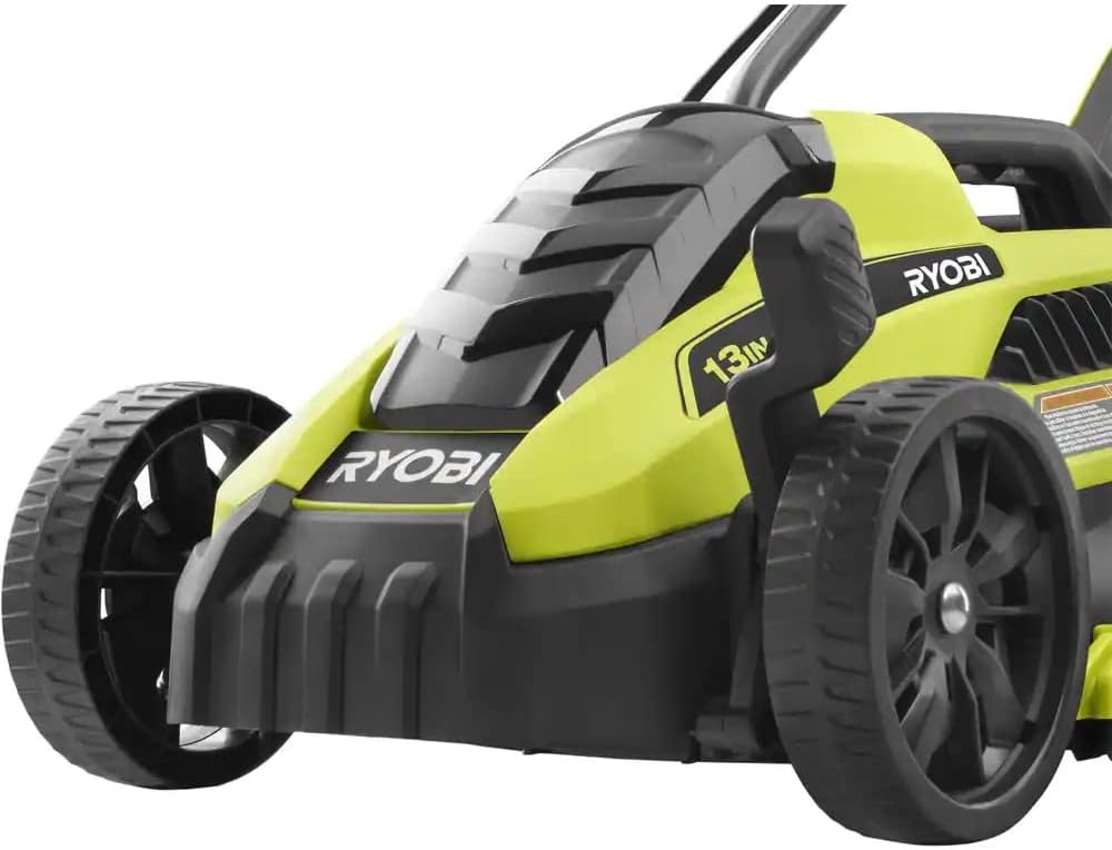 RYOBI 13 in. 11 AMP Corded Electric Walk Behind Push Lawn Mower RYAC130-S