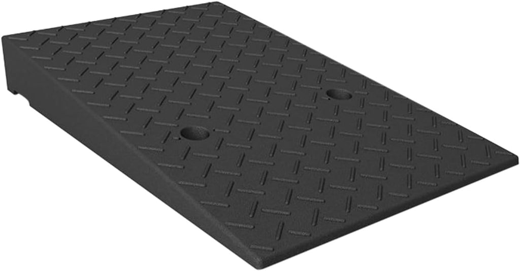 Curb Ramps, Anti-Slip Rubber Threshold Ramps, Car Ramps with Access for Cars, Motorcycles, Wheelchairs, Scooters, Trolleys(3.5in/9cm)