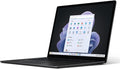 Microsoft Surface Laptop 5 (2022), 13.5' Touch Screen, Thin & Lightweight, Long Battery Life, Fast Intel i5 Processor for Multi-Tasking, 8GB RAM, 512GB Storage with Windows 11, Black Microsoft Copilot