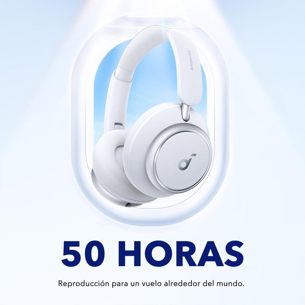 Soundcore by Anker Space Q45 Adaptive Active Noise Cancelling Headphones, Reduce Noise By Up to 98%, 50H Playtime, App Control, LDAC Hi-Res Wireless Audio, Comfortable Fit, Clear Calls, Bluetooth 5.3