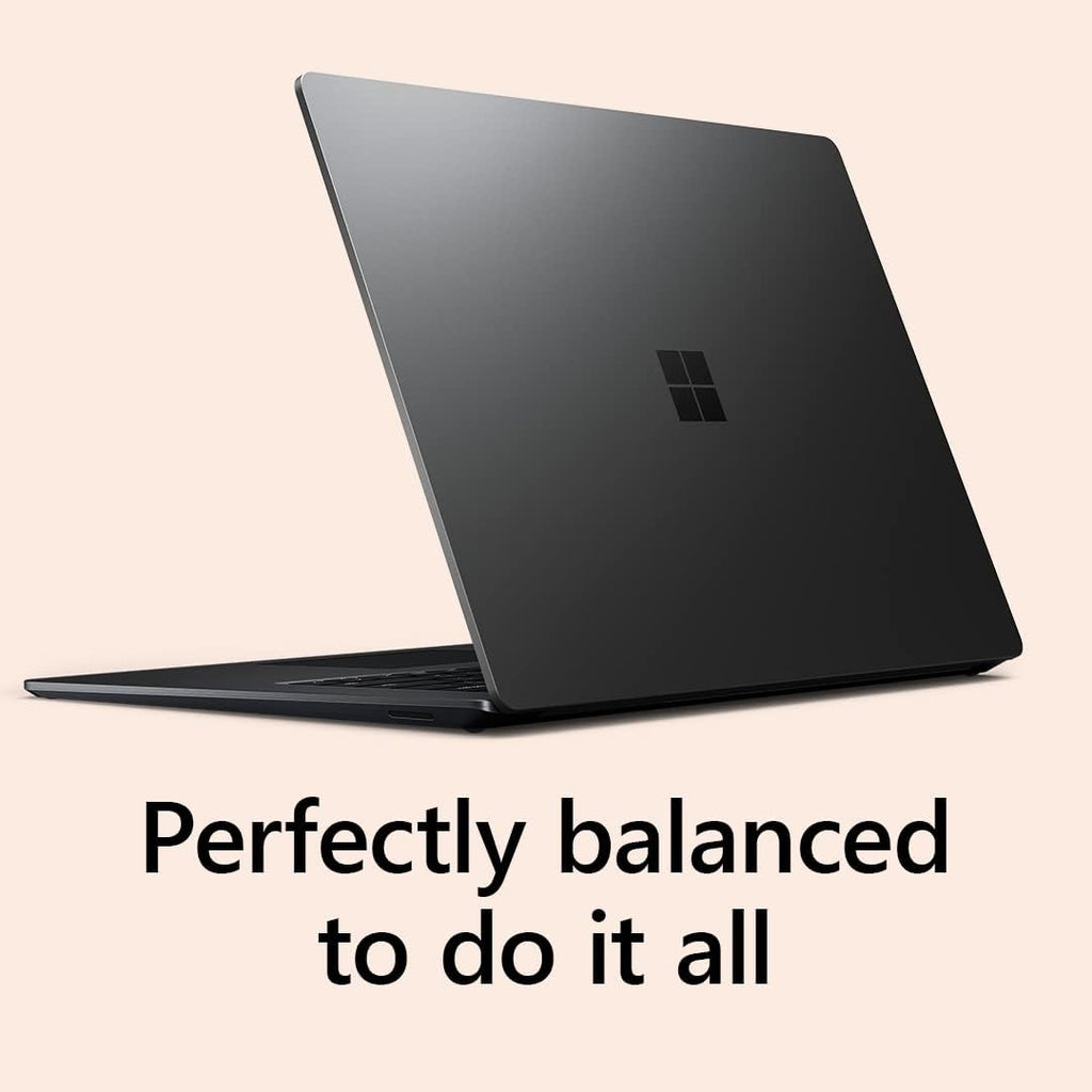 Microsoft Surface Laptop 5 (2022), 13.5' Touch Screen, Thin & Lightweight, Long Battery Life, Fast Intel i7 Processor for Multi-Tasking, 16GB RAM, 512GB Storage with Windows 11, Black