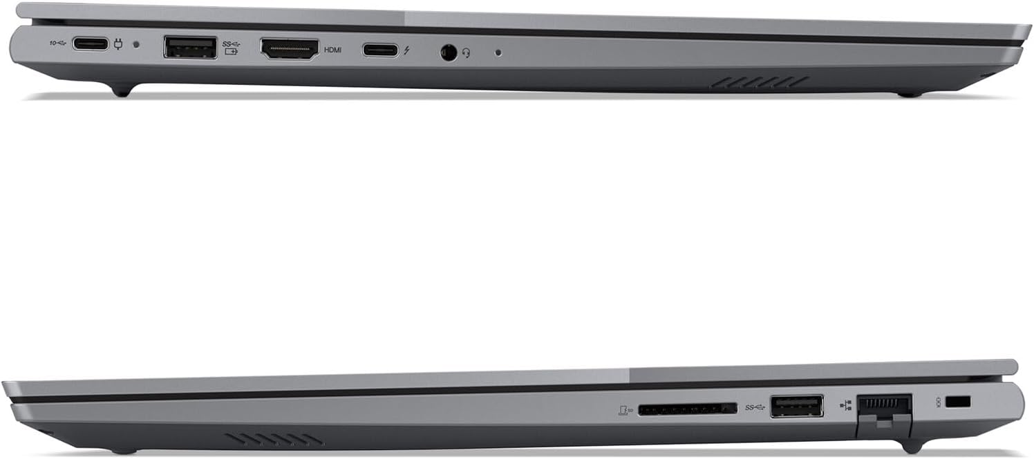 Lenovo ThinkBook 16 Gen 6 Business Laptop (16' FHD+ Touchscreen, Intel 8-Core i5-13420H (> i7-1255U), 16GB DDR5 RAM, 512GB SSD), Thunderbolt 4, Ethernet, Wi-Fi 6, Webcam, Win 11 Pro w/ Copilot, Grey